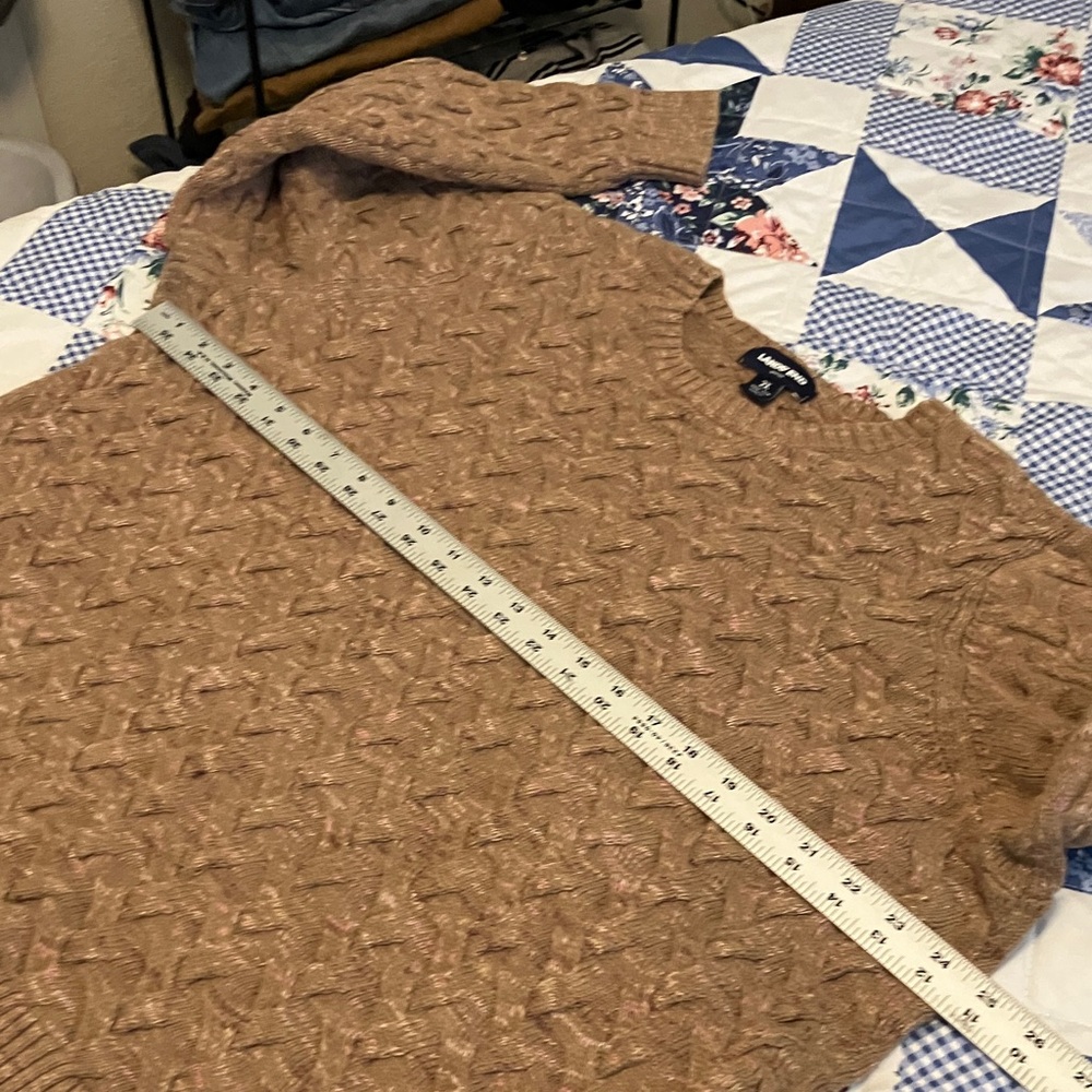 Lands' End Women’s Cable Knit Sweater - Picture 5 of 7